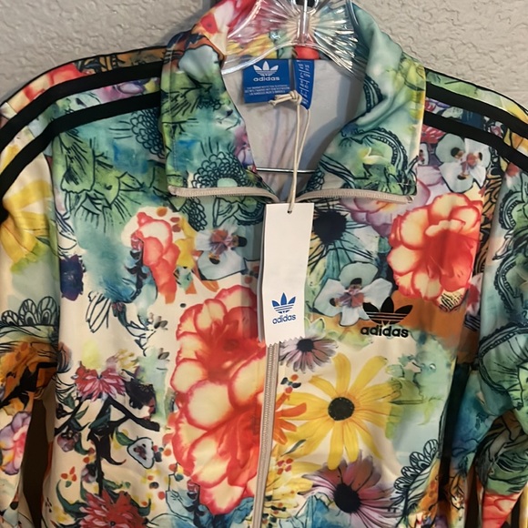 ADIDAS RARE LOTUS ZIPUP TRACK JACKET NWT XL - Picture 5 of 8